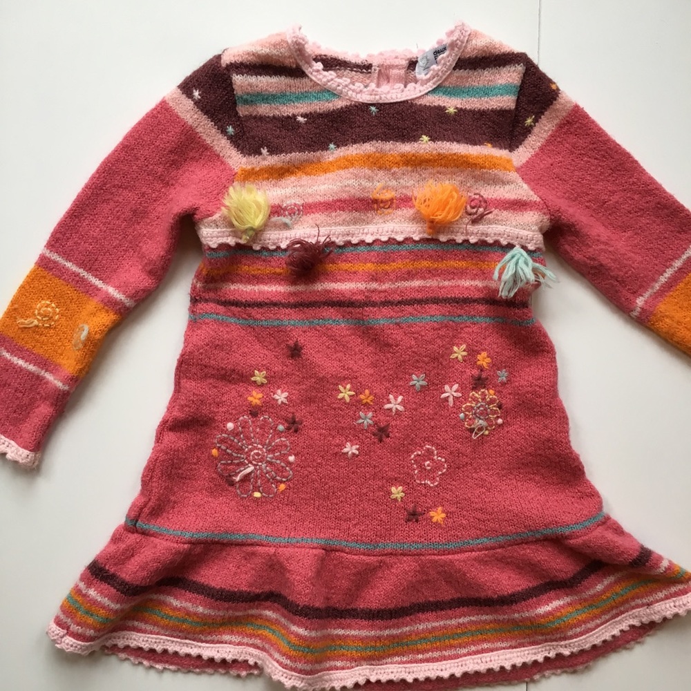 Boutique brand DEUX PAR DEUX lovely sweater dress.